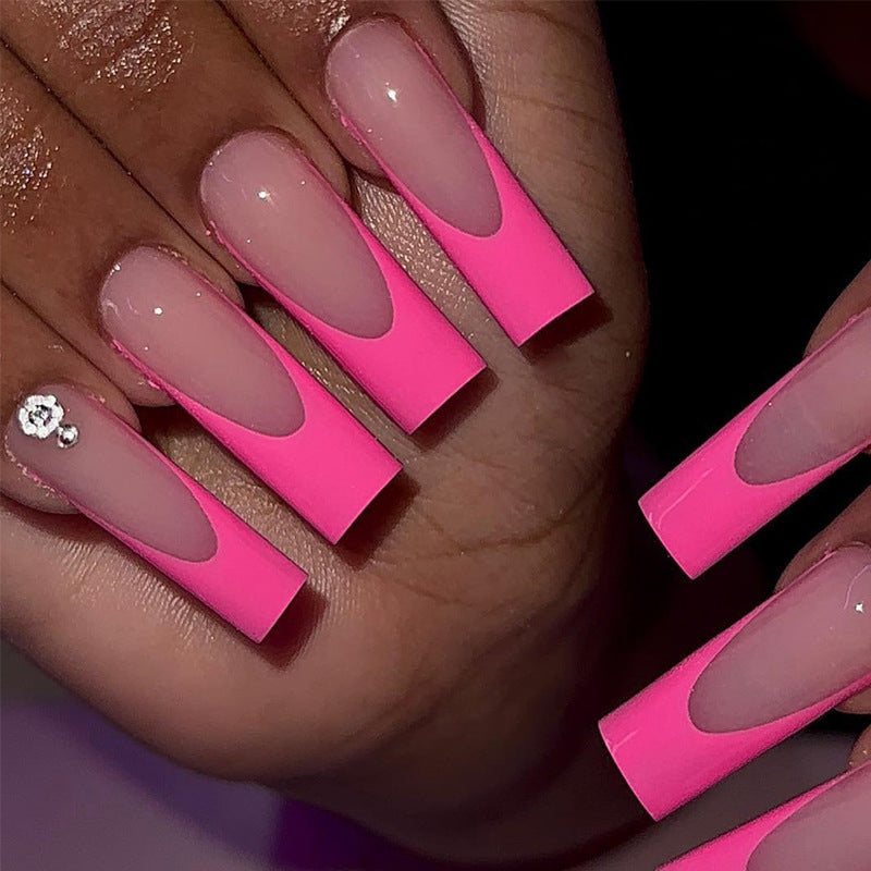 Glamorous Glittery Stiletto Press-On Nails Kalsten