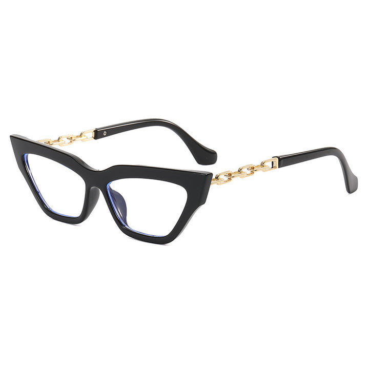 Women Trendy Sunglasses with Exclusive Chain Details Kalsten