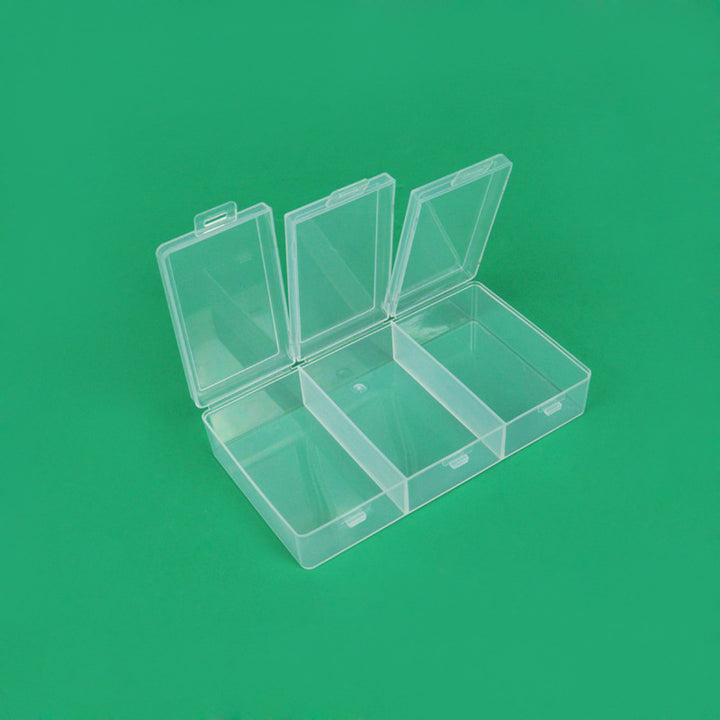 Multi-Compartment Clear Craft Storage Box Kalsten