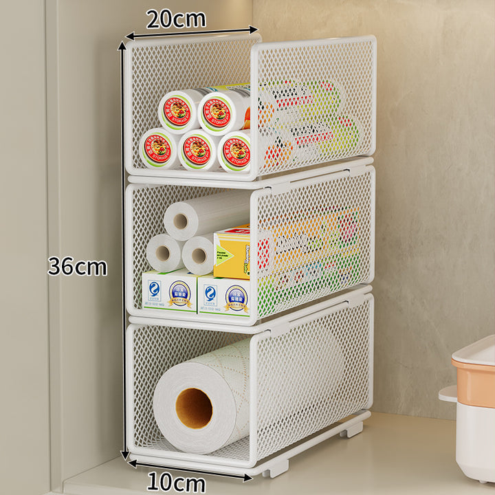 Mesh Storage Organizer with Adjustable Dividers Kalsten