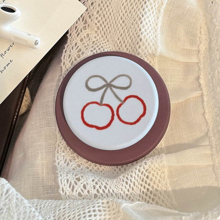 Coaster with cherry motif Kalsten