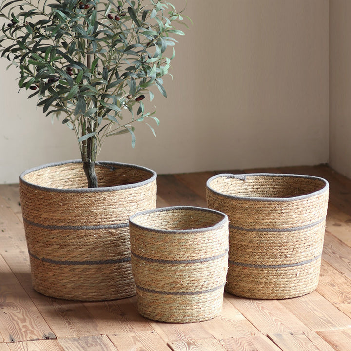 Handwoven decorative basket Kalsten