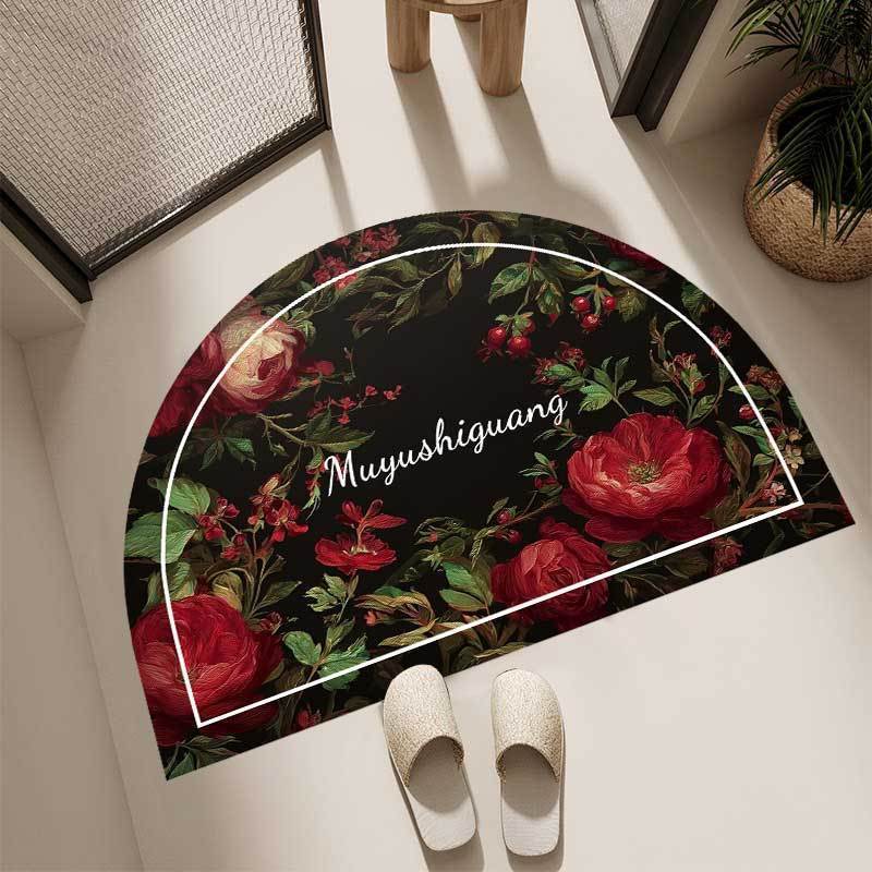 Artistic Floral Decor Rug