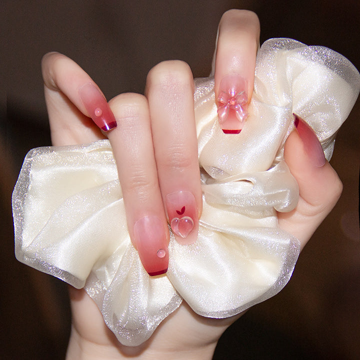 Elegant Nail Art with Gloss Finish Kalsten