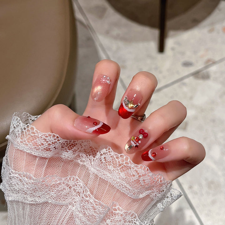 Festive Character-Themed Press-On Nail Art Kalsten