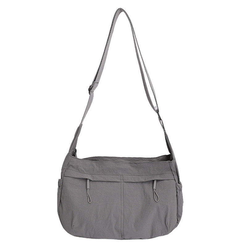 Multi-Pocket Relaxed Crossbody Bag