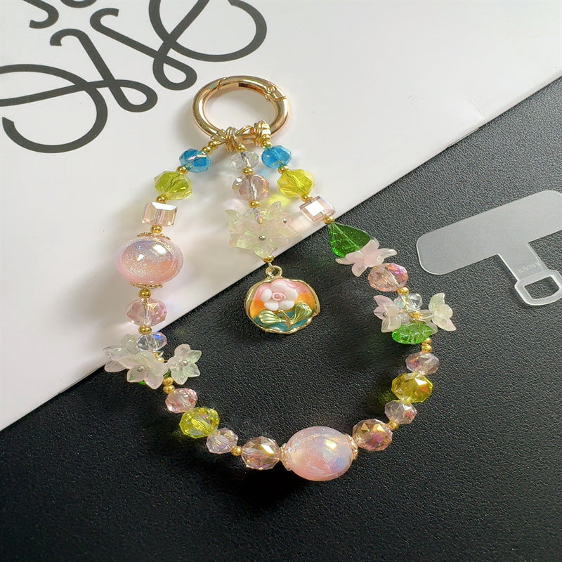 Decorative Beaded Charm Keychain Kalsten 1790135796