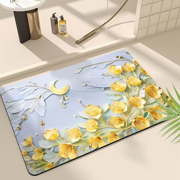 Floral Print Area Rug Kalsten