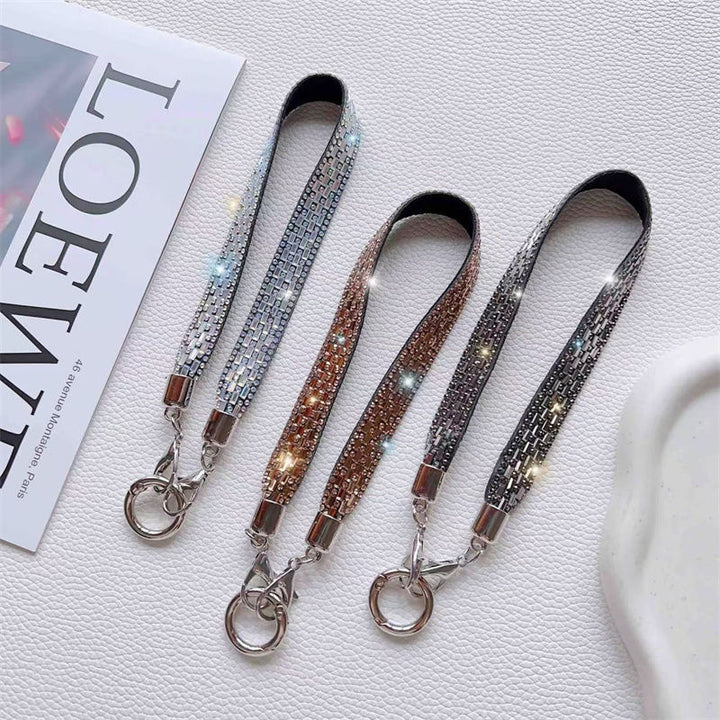 Decorative Rhinestone Phone Lanyard Kalsten