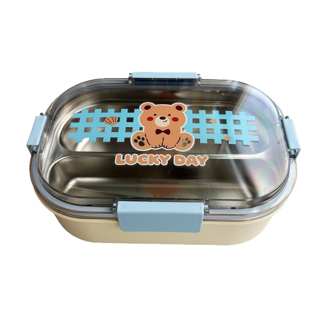 Bear-Themed Stackable Food Storage Container