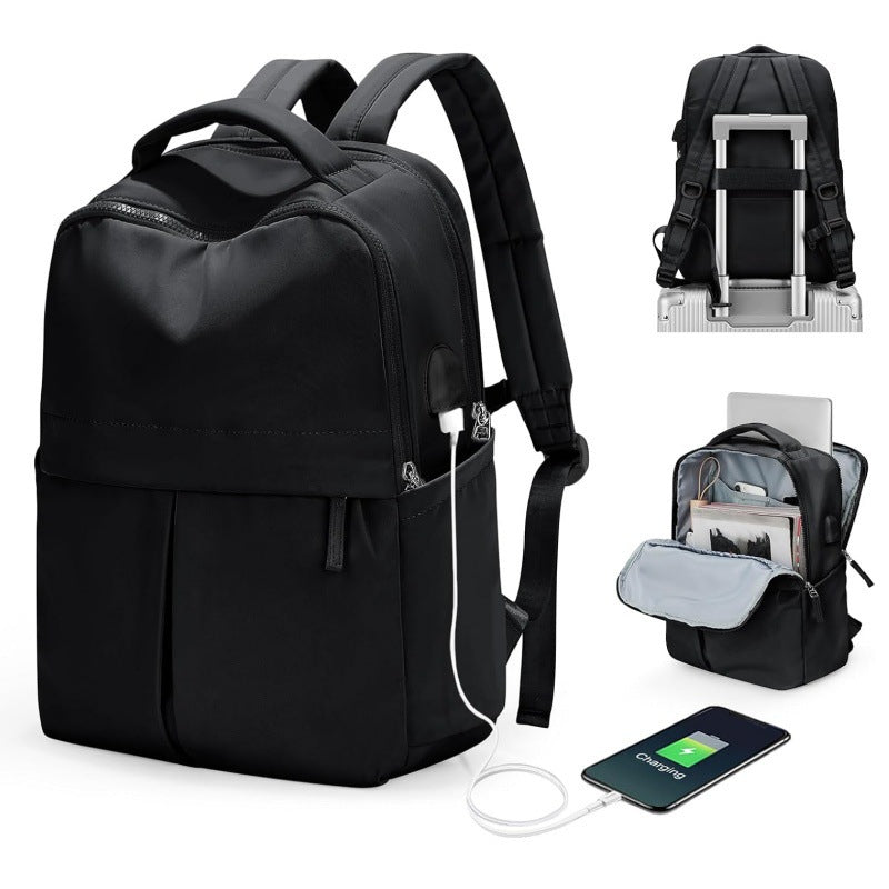 Multifunctional Laptop Backpack with USB Port and Versatile Compartments Kalsten
