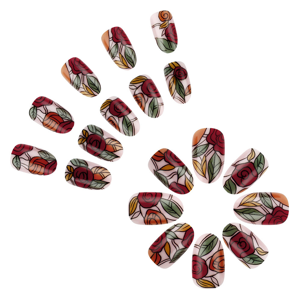 Floral Design Nail Art Set Kalsten