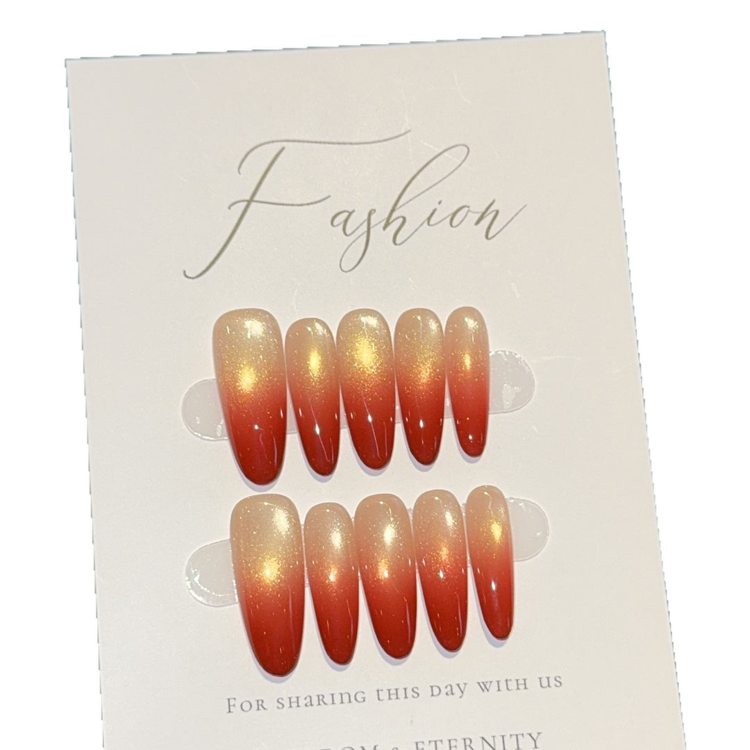 Artificial nails with elegant ombre effect Kalsten