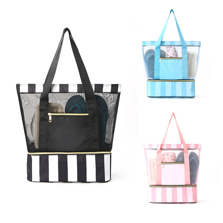 Practical tote bag with mesh design Kalsten