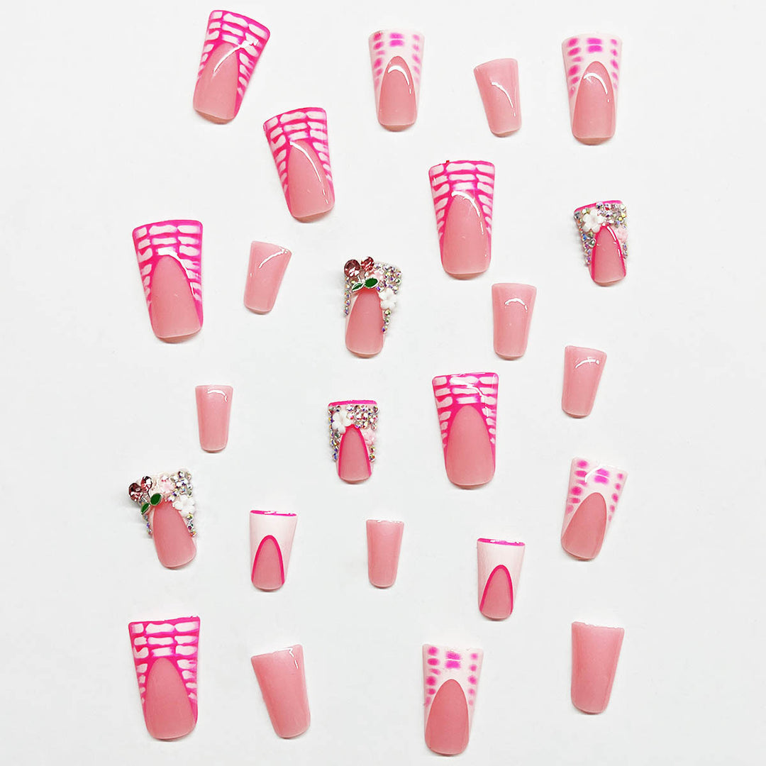 Decorative Artful Press-On Nails Kalsten