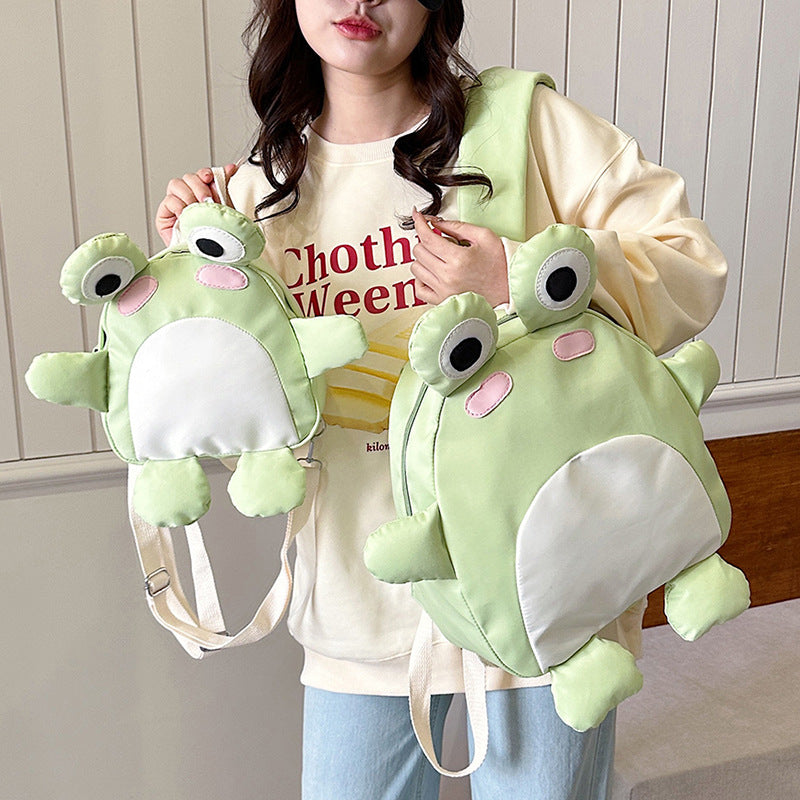 Cute Frog Backpack