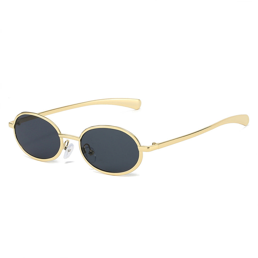 Stylish Retro Oval Sunglasses Kalsten