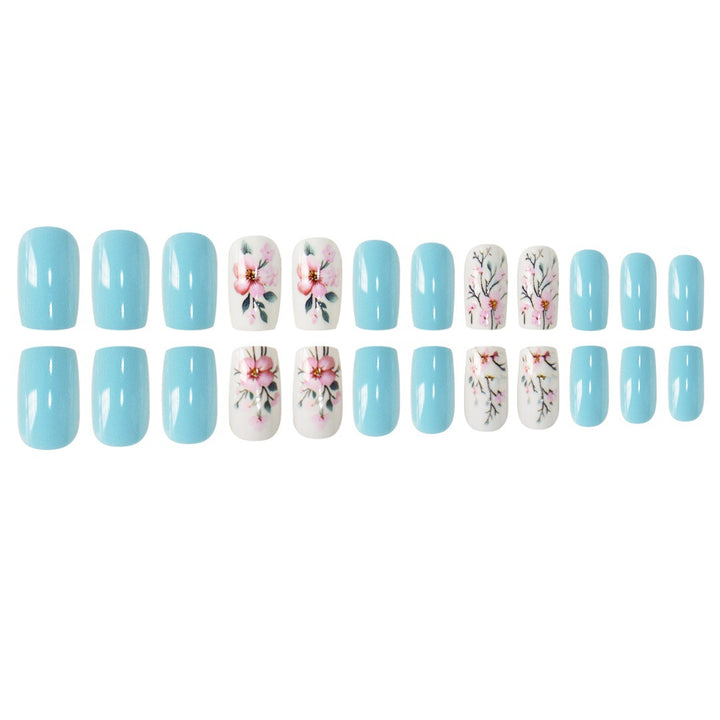 Floral Design Nail Art Extensions Kalsten