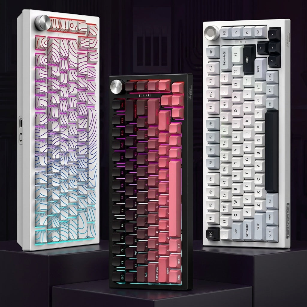 Gaming keyboard with individually customizable RGB backlighting Kalsten