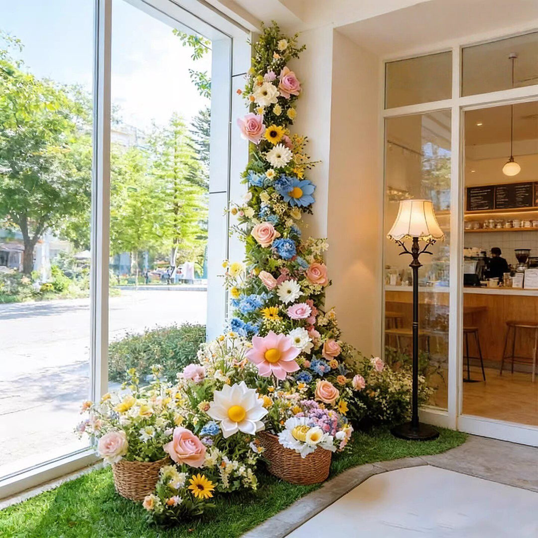 Decorative Floral Wall Installation