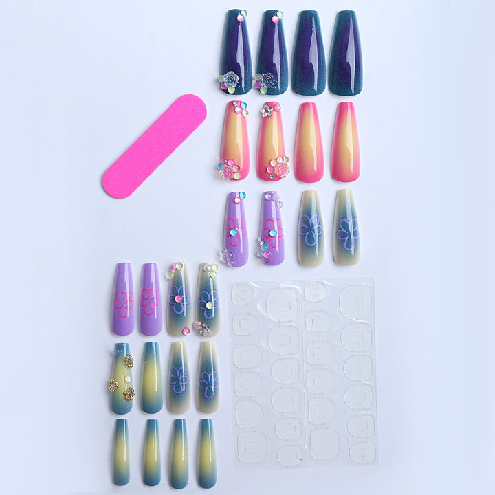Nail art with Colorful Designs Kalsten