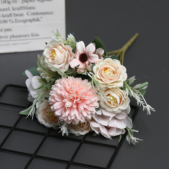 Lifelike Floral Bouquet Arrangement