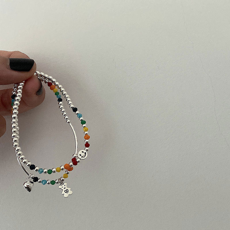 Colorful Charm Beaded Bracelet Kalsten