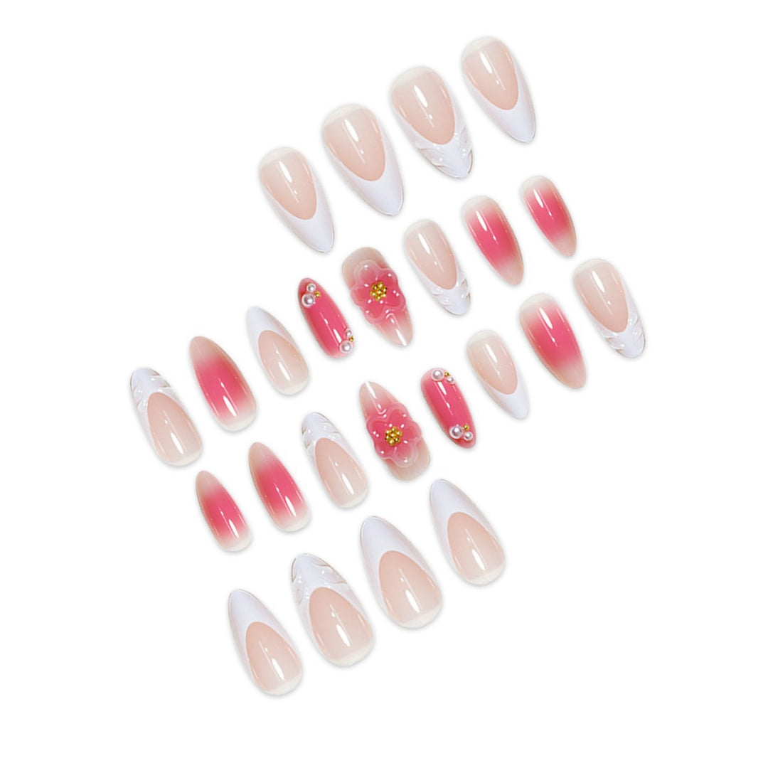 Decorative Long Stiletto Nail Extensions Kalsten