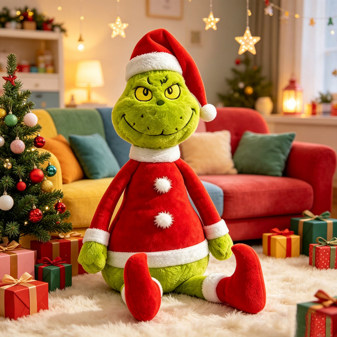 Plush figure Christmas Grinch
