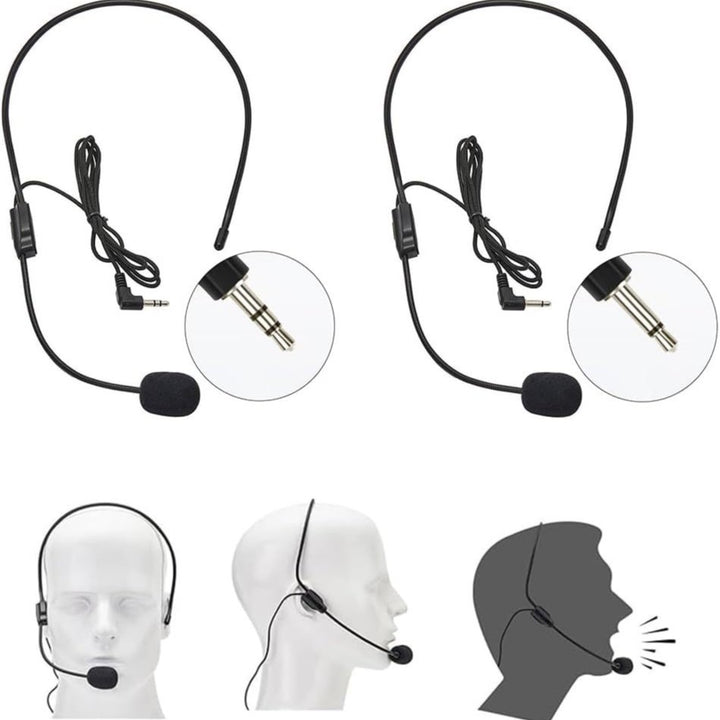 Adjustable Boom Microphone Headset Kalsten