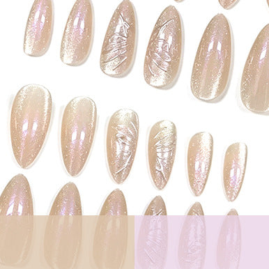 Elegant Press-On Nail Art Enhancements Kalsten