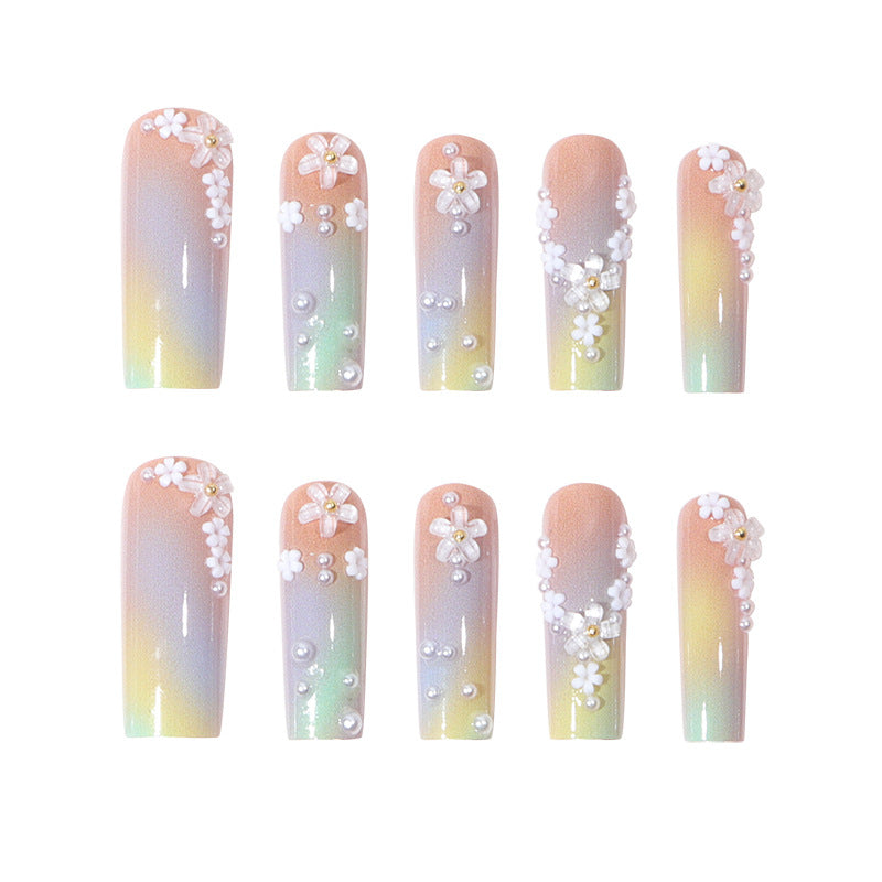 Floral-Inspired Press-On Nail Extensions Kalsten