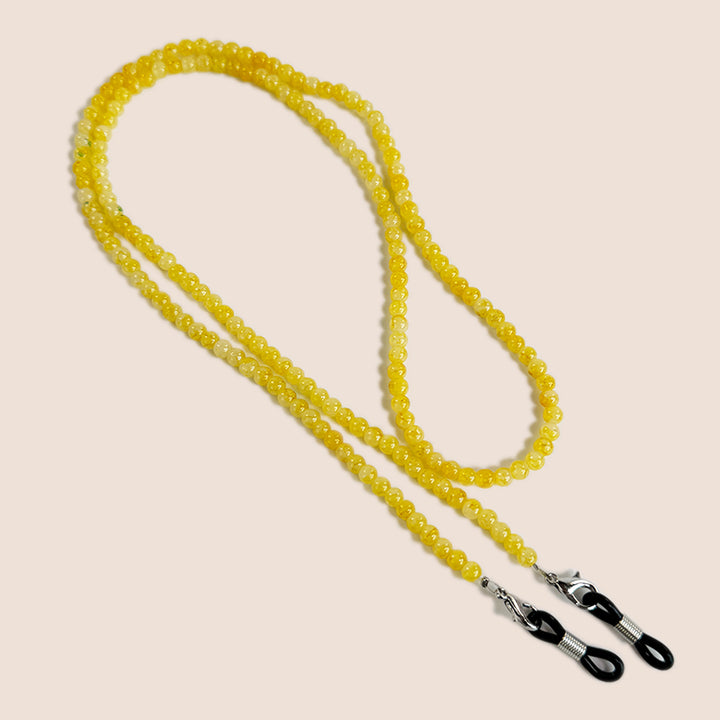 Natural Amethyst Beaded Eyewear Chain Kalsten