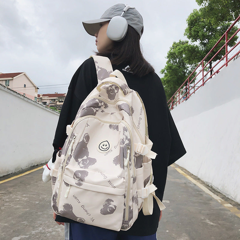 Playful Patterned Backpack Kalsten