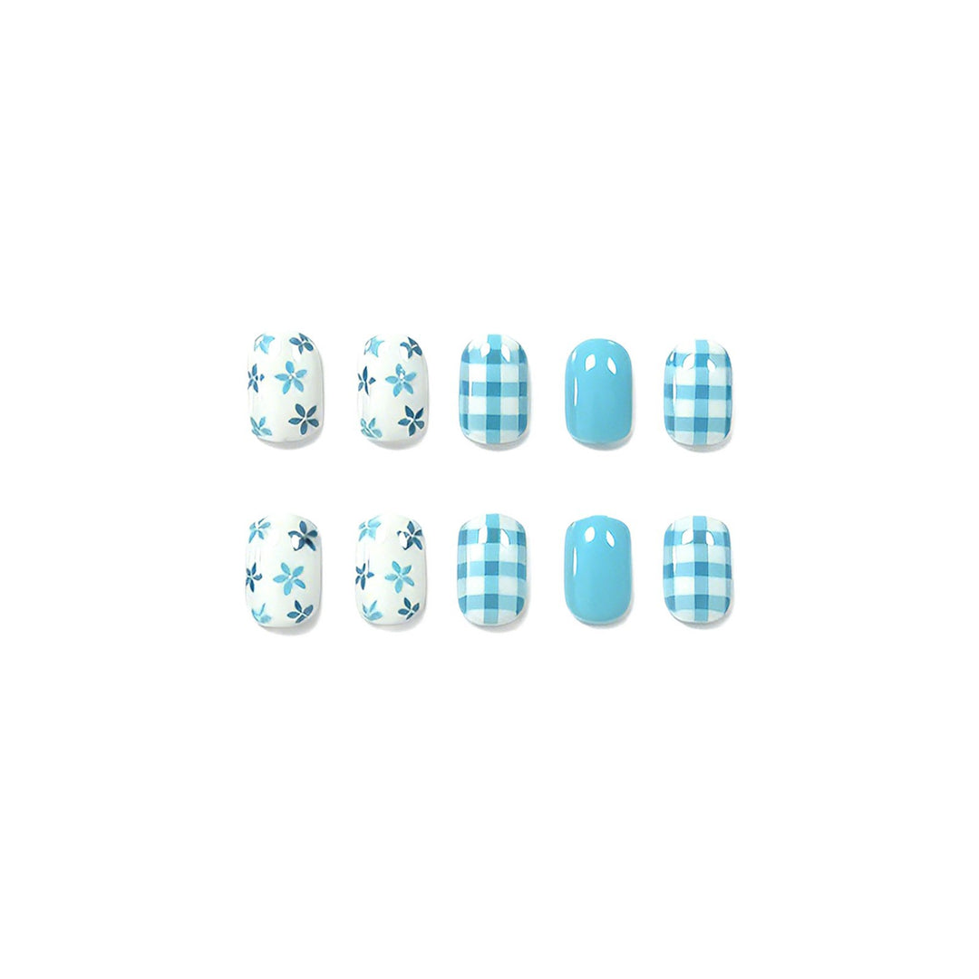 Floral Patterned Nail Art Enhancements Kalsten 1789915405