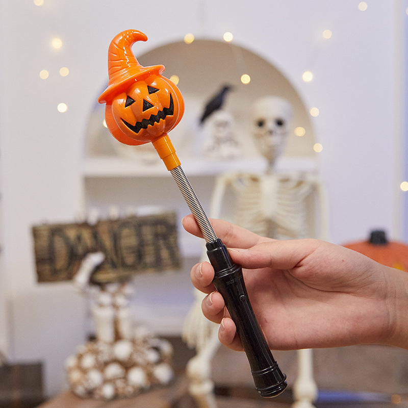 Creative Halloween Deco Candle with Pumpkin Motif Kalsten