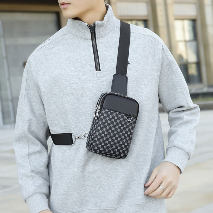 Stylish Leather Crossbody Pouch