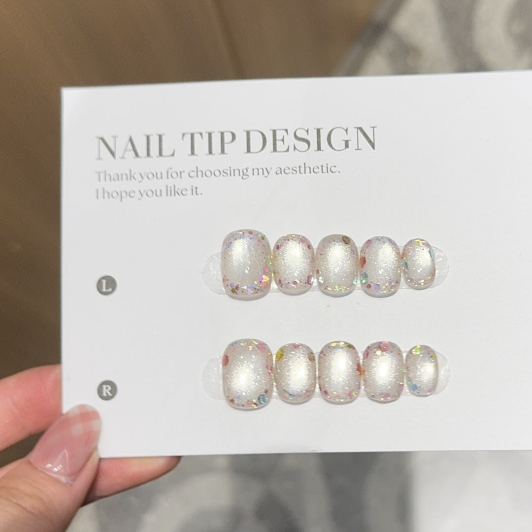 Glittering Press-On Nail Tips Kalsten
