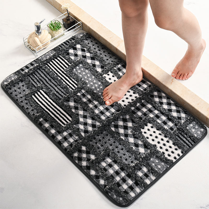 Textured Bath Comfort Rug Kalsten