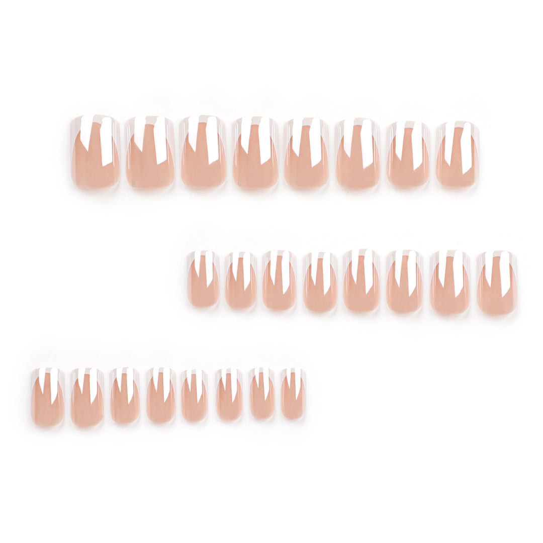 Elegant Nail Art with French Tip Molding Kalsten