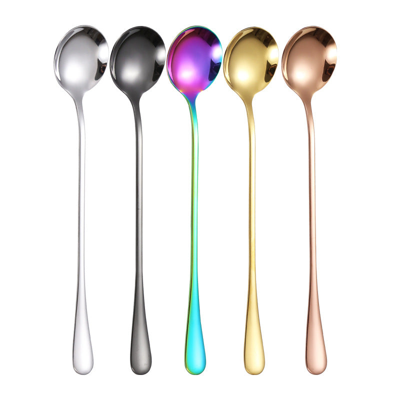 Elegant teaspoon with polished gold surface Kalsten