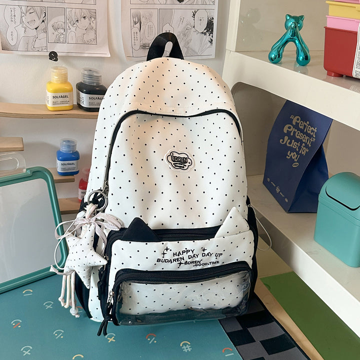 Cute Polka Dot Design Backpack Kalsten