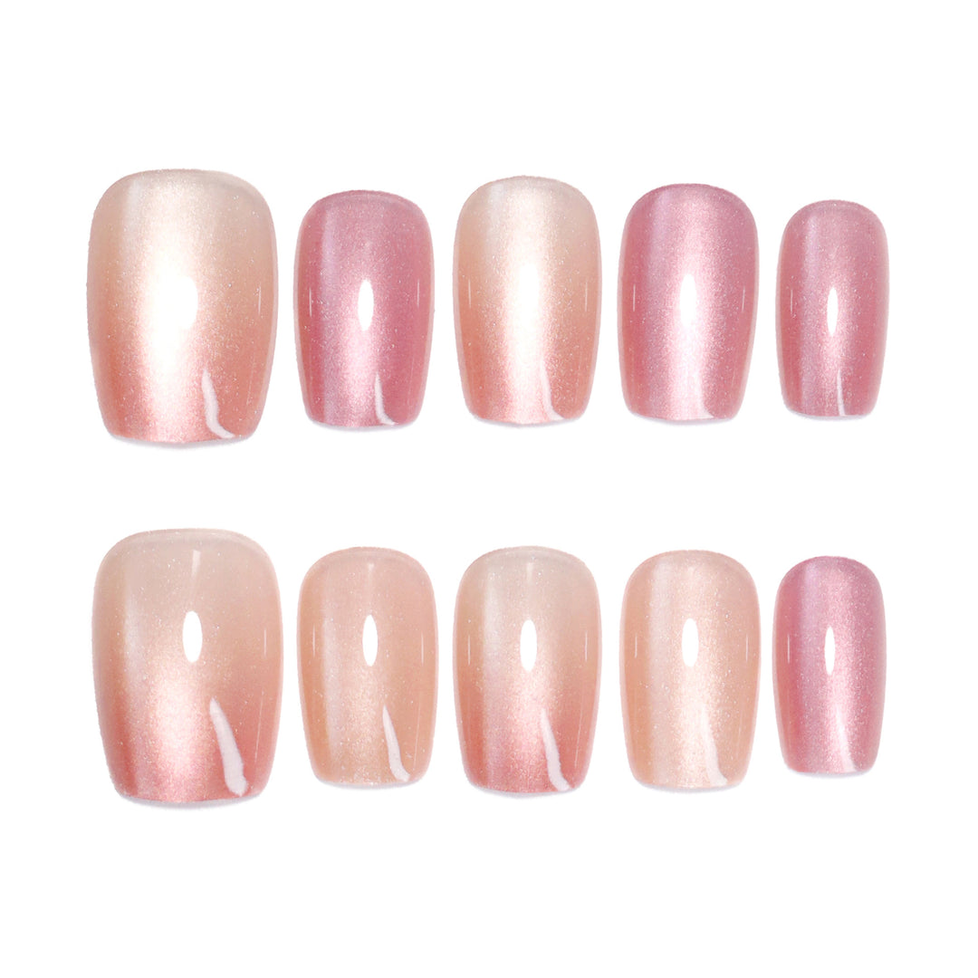 Artificial nail tips with ombre effect Kalsten