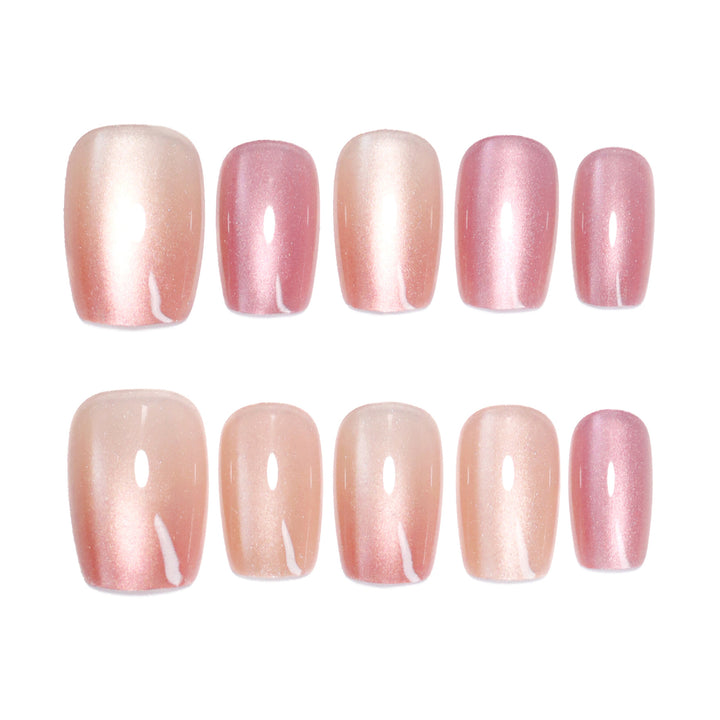 Artificial nail tips with ombre effect Kalsten