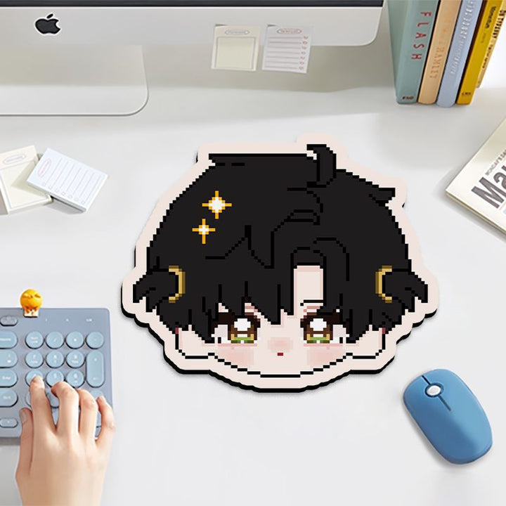 Playful Character-Themed Mouse Pad