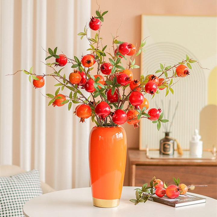 Contemporary Elegant Ceramic Floral Vase