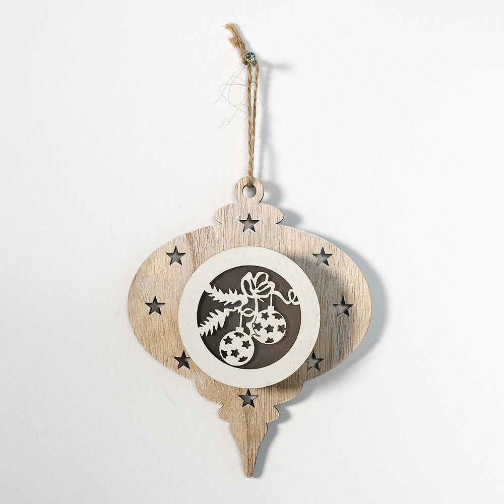 Decorative Wooden Christmas Ornament Kalsten