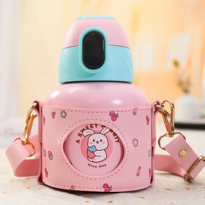 Ladies insulated drinking bottle with stylish animal motif Kalsten