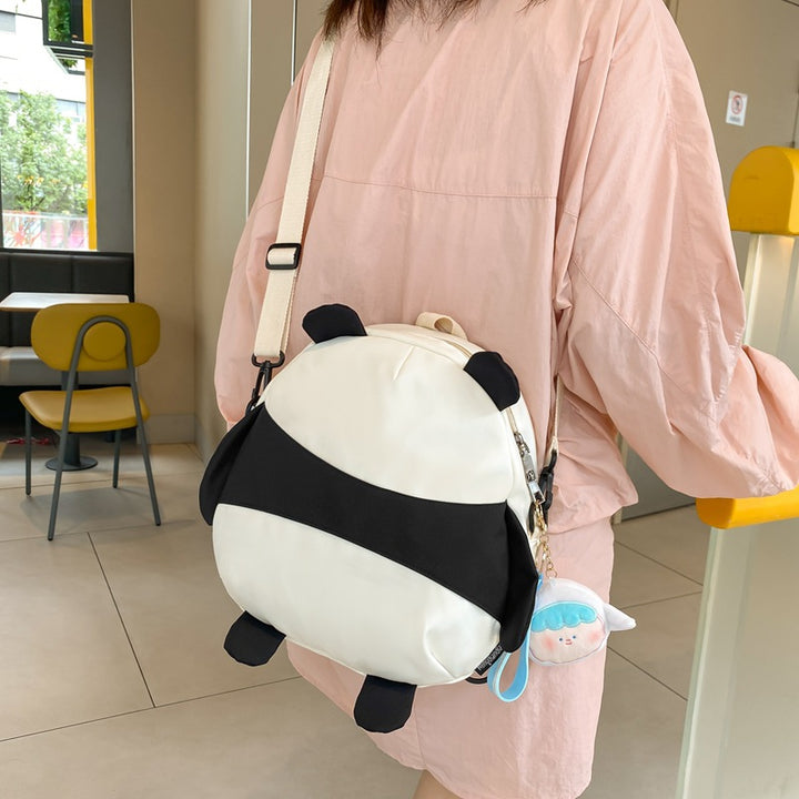 Panda-Themed Cute Mini Backpack