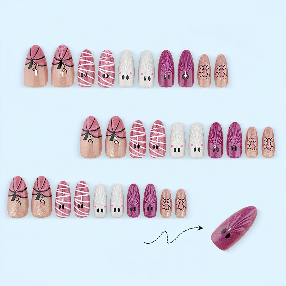 Creative Halloween Art Nails Set Kalsten